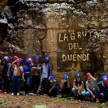فندق Cuetzalán del Progresoفي  Camp La Gruta Del Duende المظهر الخارجي الصورة